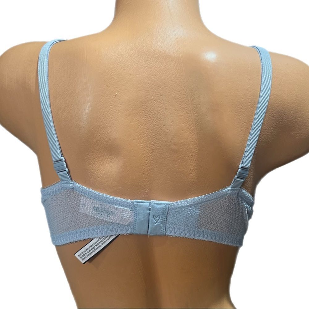 Victoria’s Secret Push Up without padding uplift unlined lace bra 36C - Picture 6 of 6